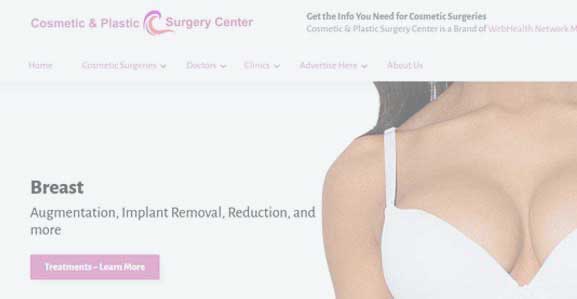 <li>Consumers and Patients interested in cosmetic and plastic surgery</li>
                                                <li>Health Care Practitioners Include (Surgeons and related medical staff)</li>
